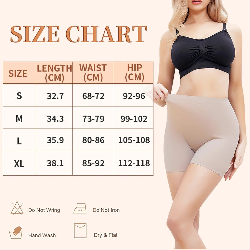 Seamless Anti-Chafe Smoothing Slip Shorts